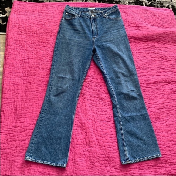 Sandro Classic Blue Women's high waist Jeans, M - Picture 1 of 8